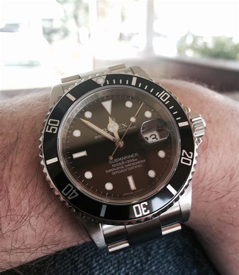 rolex submariner 16610 solid end link|Rolex Submariner 16610 for sale.